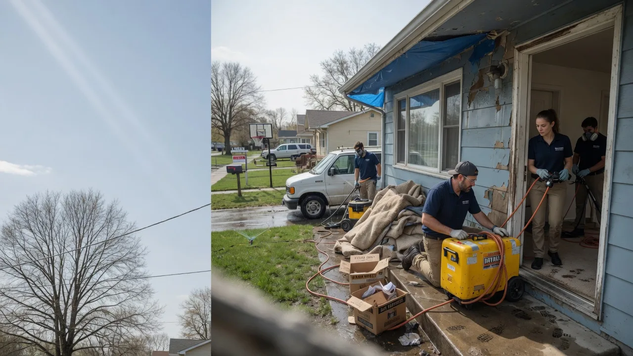 Basement Flood Cleanup in Endicott, NY near me